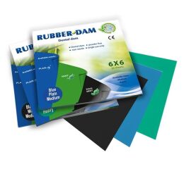 Rubber-Dam Mint - zelený, 36ks