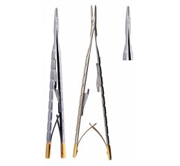 Jehelec micro Casterveijo-Barraquer TC 16cm rovný