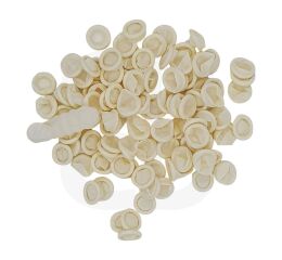 Náprstníky latex bez pudru, vel. S