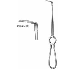 Hák Langenbeck malý 29x10mm