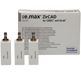 IPS e.max ZirCAD Multi bloky B45 A2, 3ks