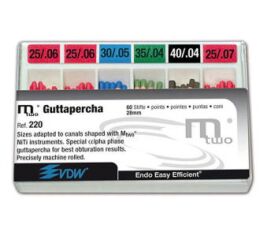 Mtwo guttaperčové čepy, 60ks 40/.04