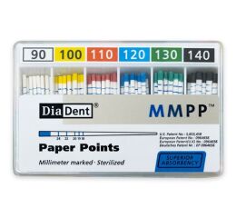 Papírové čepy DiaDent 2% 090-140