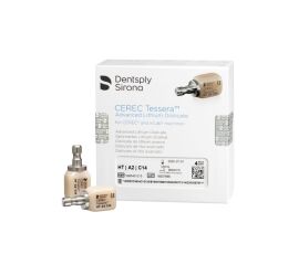 Cerec Tessera bloky A3 C14 MT, 4ks