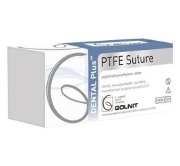 Dental Plus PTFE 5/0 RC, 19mm, 12ks