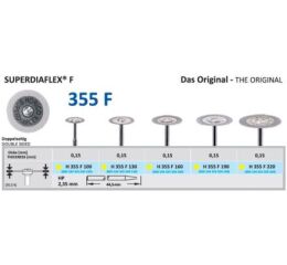 HORICO Superdiaflex oboustranný disk F 19/0,15mm