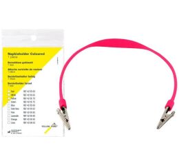 Držák ochranných roušek (bryndáků), růžový