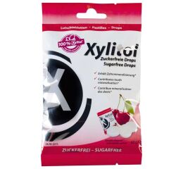 Miradent Xylitol Drops - bonbóny, 26ks třešeň
