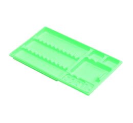 Tácek plastový 18x28cm, 400ks zelený