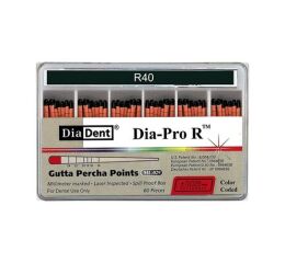 DIA-PRO R guttaperčové čepy R40 pro Reciproc