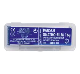 Gnatho-Film artikulační fólie 16µ 20x60mm modrá
