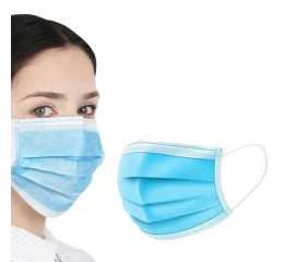 Ústenky na gumičku, 50ks modré