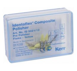 Identoflex Polisher, 12ks špička velká žlutá