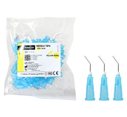 YELLOW POINT kanyly 25G, modré (100 ks)