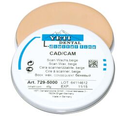 YETI CAD/CAM frézovací vosk