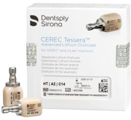 Cerec Tessera bloky A2 C14 HT, 4ks