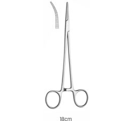 Jehelec Adson 18cm, zahnutý