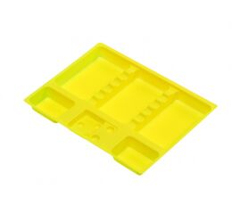 Tácek plastový 18x14cm, 400ks žlutý