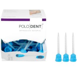 POLODENT míchací kanyly modré dlouhé