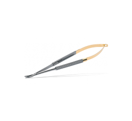 Castroviejo jehelec zahnutý