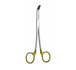 Kleště na korunky, zahnuté 14cm TC