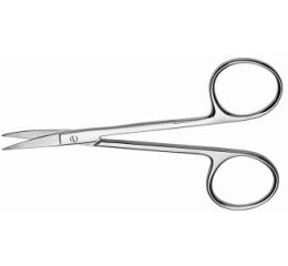 Nůžky Super Cut zahnuté Silver