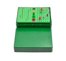 Dezinfekční box pro rotační nástroje, Green