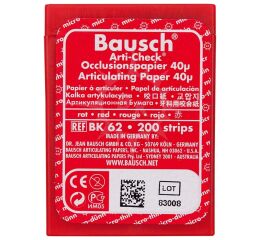 Arti-Check artikulační papír proužky červené