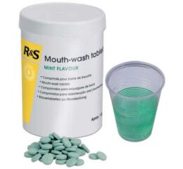 Mouthwash Tablets, 1000ks mint (zelené)