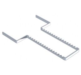 Držák aluminium na nástroje 28x18cm
