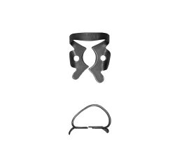 Rubber Dam spona 11 left molar, Black Line