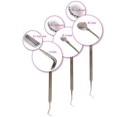 Retraction Cord Packer okrúhly vrúbkovaný