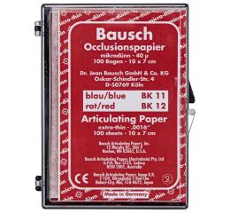 Artikulační pauzovací papír BK12 100x70mm