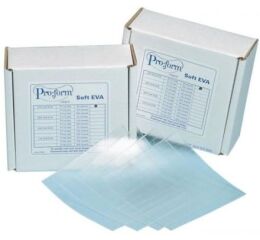 Soft Eva - termofólie, 25ks transparent 0,6mm