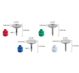 Smartact Pins Evo, 3ks zelené