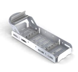 Nerezová kazeta EASY TRAY 18x7, šedá