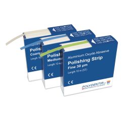 Abrasive polishing strips - brusná páska, zelená