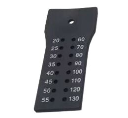 Měrka guttaperčových čepůr, Black