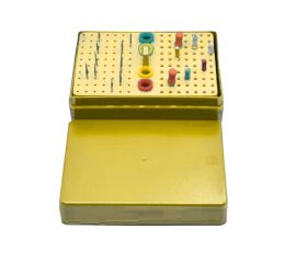 Dezinfekční box pro rotační nástroje, Yellow