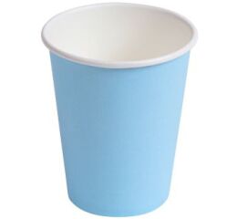 Kelímky papírové 180ml, sv.modré 100ks