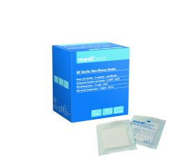 Medibase gázové čtverečky sterilní 7,5x7,5cm