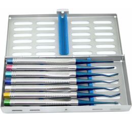 Elevátor luxátor kompletní set vč. kazety