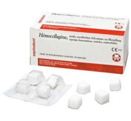 Hemocollagene - hemostatické houby, 24ks