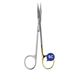 Nůžky Goldman Fox, zahnuté, 13 cm, Super-cut