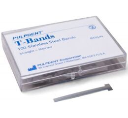 T-Bands Stainless Steel rovné úzke