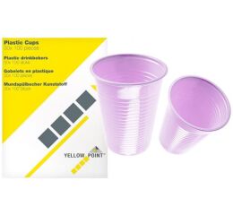 YELLOW POINT plast. kelímky levandule,150ml-3000ks