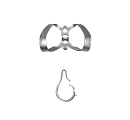 Rubber Dam spona 9 anterior s křidélky