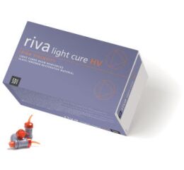 riva LC HV - skloionomerní cement,50ks kapsle A3,5