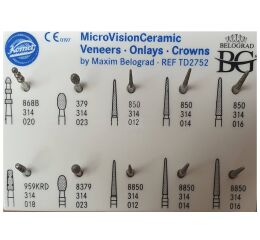 Mastering Preparation Set Venners, Onlay, Crown