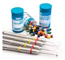 IMS Color Code Instrument Rings blue, small 50pcs.